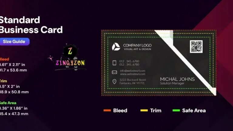 Business Card Size