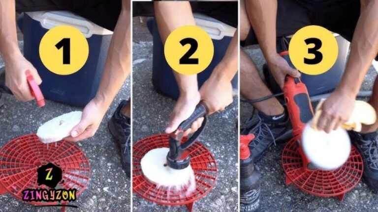 Clean Polishing Pads