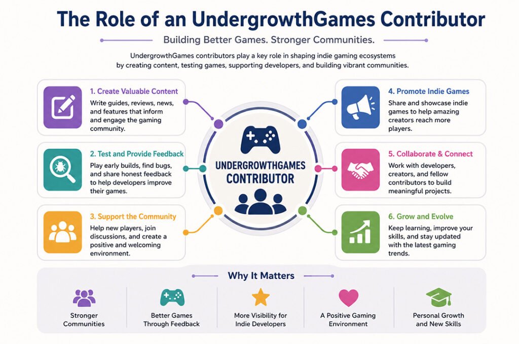 the role of an undergrowthgames contributor