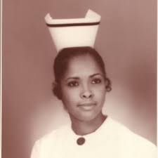 young thelma steward as nurse