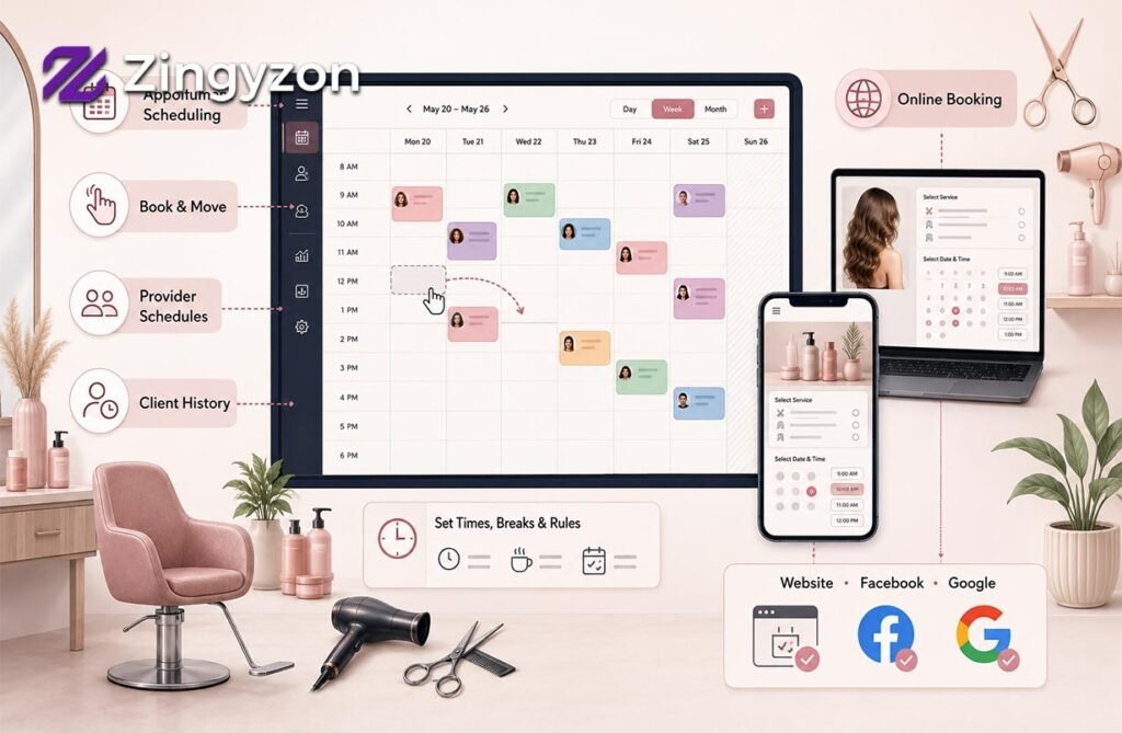 Rosy Salon Software